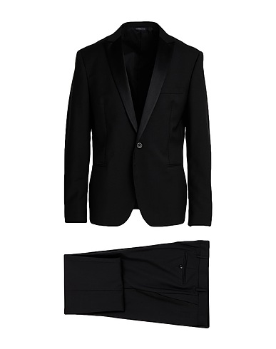 TONELLO Костюмы Чёрный 84% Шерсть, 16% Шерсть-мохер