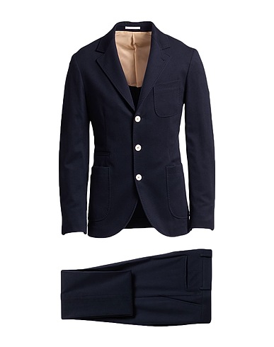 BRUNELLO CUCINELLI Suits Midnight blue 100% Wool
