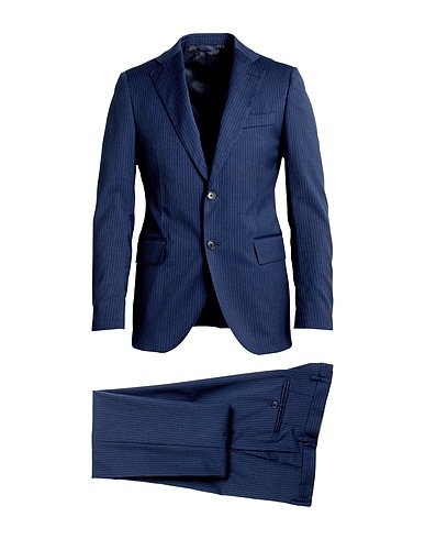 TOMBOLINI Suits Navy 100% Virgin Wool