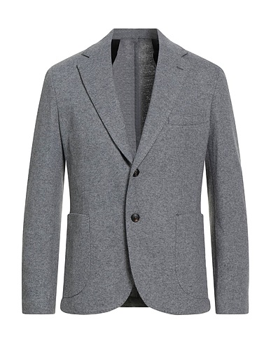 BARBA Napoli Blazer DYNAMIC Light grey 50% Wool, 50% Cotton