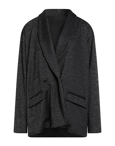 MARSĒM Blazer COLLECTION Black 89% Polyester, 6% Polyacrylic, 5% Elastane
