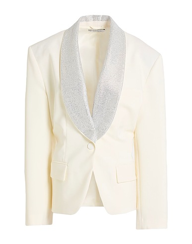 GIUSEPPE DI MORABITO Blazer White 97% Wool, 3% Lycra®
