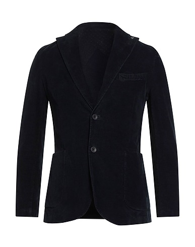 BARBATI Blazer Midnight blue 98% Cotton, 2% Elastane