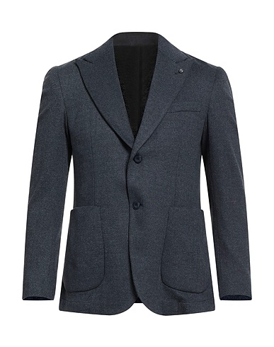 BARBATI Blazer Navy 60% Viscose, 22% Polyester, 16% Cotton, 2% Elastane