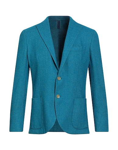 KB Napoli Blazer Azzurro 60% Lana Vergine, 40% Poliestere