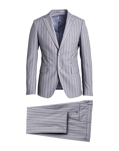 HERMAN & SONS Suits Grey 85% Polyester, 15% Viscose