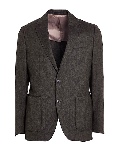HACKETT Blazer Dark green 60% Wool, 40% Polyester