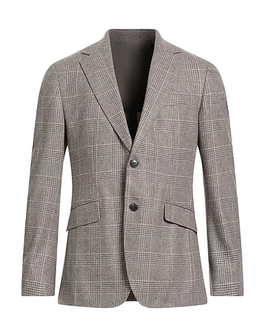 HACKETT Blazer Taupe 52% Virgin Wool, 22% Cotton, 15% Polyamide, 8% Acrylic, 3% Cashmere