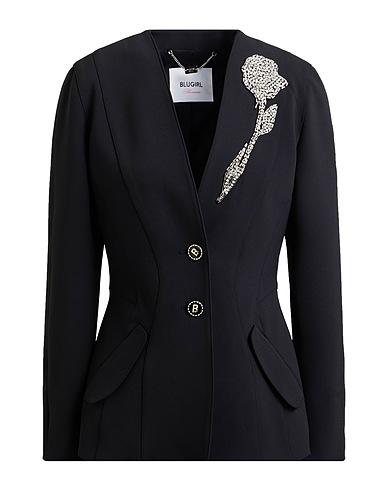 BLUGIRL Blazer Black 99% Polyester, 1% Elastane