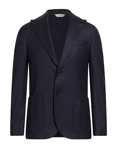 PAOLONI Americana Azul noche 99% Lana Virgen, 1% Elastán