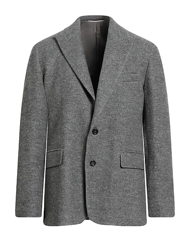 MAESTRAMI Blazer Grey 60% Virgin Wool, 37% Cotton, 2% Cashmere, 1% Elastane