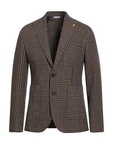 MANUEL RITZ Blazers Beige 55% Schurwolle, 45% Baumwolle
