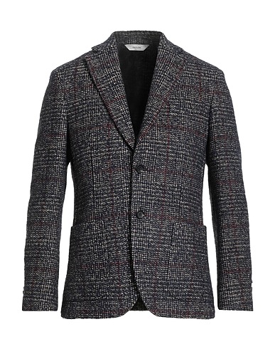 PAOLONI Blazer Blu notte 44% Acrilico, 28% Poliestere, 25% Lana, 3% Altre Fibre