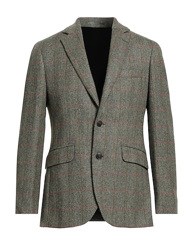 HACKETT Blazer Dark green 100% Wool
