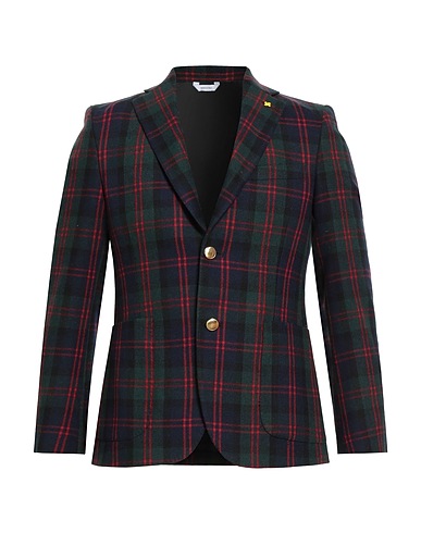 ALESSANDRO GILLES Blazer Navy blue 65% Wool, 30% Polyester, 5% Other Fibres