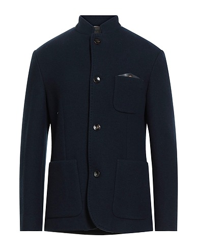 AGNONA Blazer Navy blue 70% Wool, 30% Cashmere
