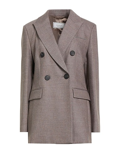 PESERICO Blazer Khaki 90% Virgin Wool, 8% Cashmere, 2% Elastane