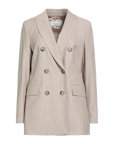 PESERICO Blazer Sand 75% Virgin Wool, 18% Viscose, 3% Polyamide, 3% Elastane, 1% Polyester