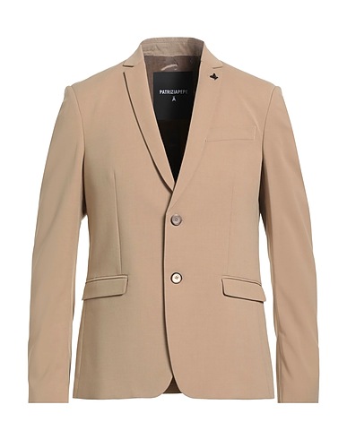 PATRIZIA PEPE Blazer Camel 63% Polyester, 35% Viscose, 2% Elastane