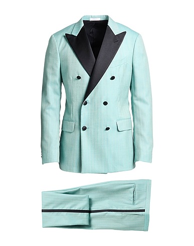 BOGLIOLI SUITS AND CO-ORDS Light green 85% Virgin Wool, 15% Silk