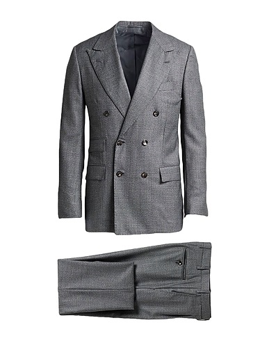 KITON Suits Grey 100% Virgin Wool