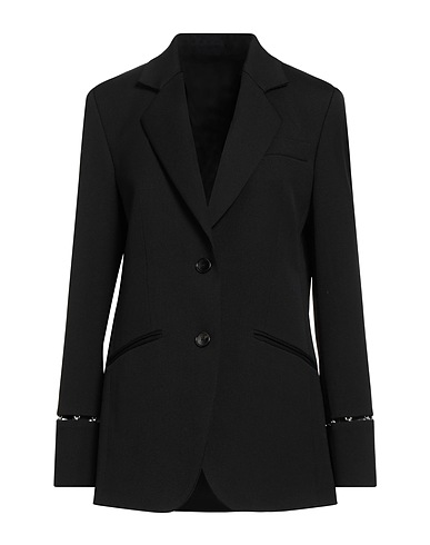 DEL CORE Blazer Black 100% Virgin Wool