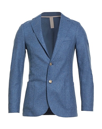 ELEVENTY Blazer Slate blue 70% Wool, 25% Polyamide, 5% Other Fibres