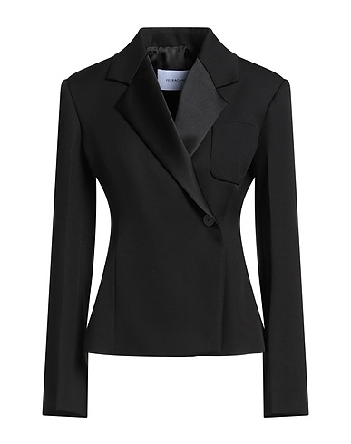 FERRAGAMO Blazer Black 100% Virgin Wool