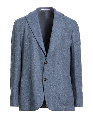 ELEVENTY テーラードジャケット PLATINUM ブルーグレー ウール 95% / カシミヤ 5%