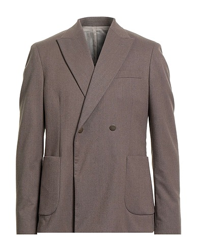 OFFICINA MILANESE Blazer Taupe 63% Polyester, 34% Viscose, 3% Elastane