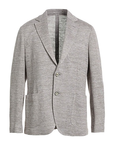 FERRAGAMO Blazer Taupe 92% Linen, 8% Polyamide