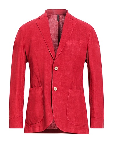 HARMONT & BLAINE Blazer Rosso 100% Lino