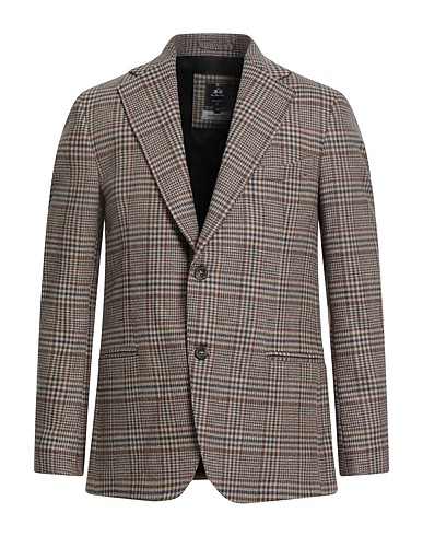 LA MARTINA Blazer 59% Wool, 35% Polyester, 5% Polyamide, 1% Elastane