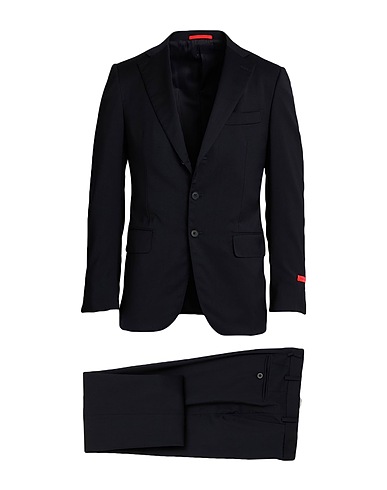 ISAIA Suits Midnight blue 100% Wool