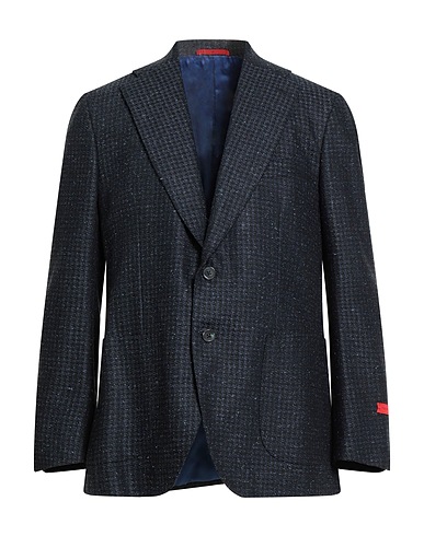ISAIA Blazer Blu notte 82% Lana, 18% Seta