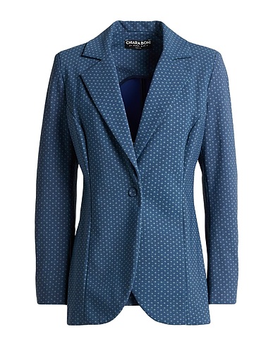 CHIARA BONI LA PETITE ROBE Blazer Slate blue 72% Polyamide, 28% Elastane