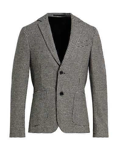 OFFICINE GÉNÉRALE Blazer Black 100% Merino Wool