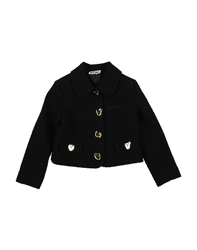 MOSCHINO KID Jacket Black 80% Wool, 20% Polyester