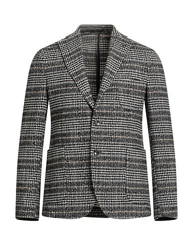 TORRE UOMO Blazer Black 50% Acrylic, 25% Polyester, 20% Wool, 5% Other Fibres