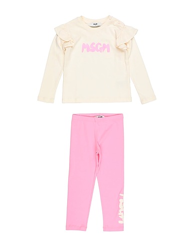 MSGM Kids’ co-ord KIDS Cream 100% Cotton