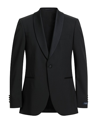 EDUARD DRESSLER Blazer Black 100% Wool