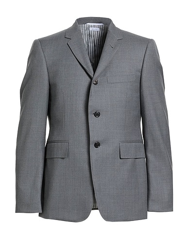 THOM BROWNE テーラードジャケット グレー ウール 100%