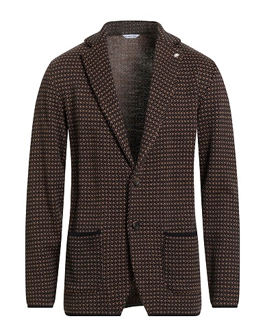 MANUEL RITZ Blazer 70% Acrylic, 30% Virgin Wool