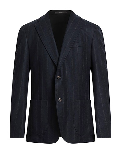 WINDSOR. Blazer Midnight blue 36% Wool, 26% Polyamide, 25% Recycled wool, 9% Synthetic fibers, 4% Cashmere