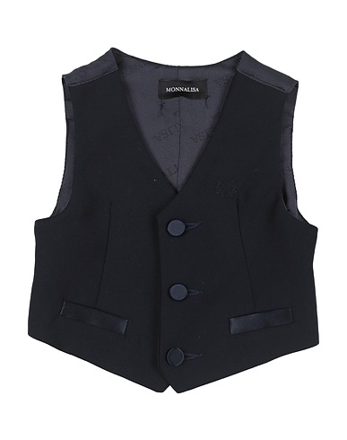 MONNALISA Panciotto Blu notte 70% Poliestere, 30% Viscosa