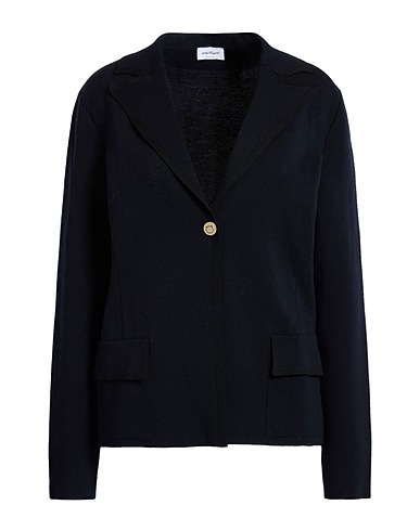 FERRAGAMO Blazer Midnight blue 100% Virgin Wool