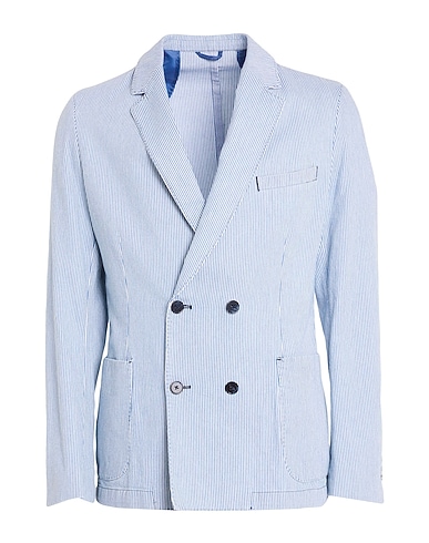 OFFICINE GÉNÉRALE Blazer Azzurro 88% Cotone, 12% Canapa