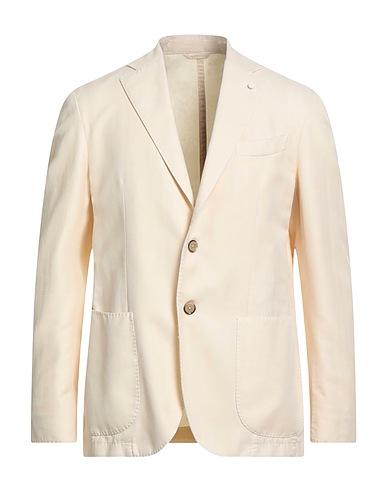 LUIGI BIANCHI Mantova Пиджак 65% Хлопок, 28% Лен, 7% Шерсть-мохер