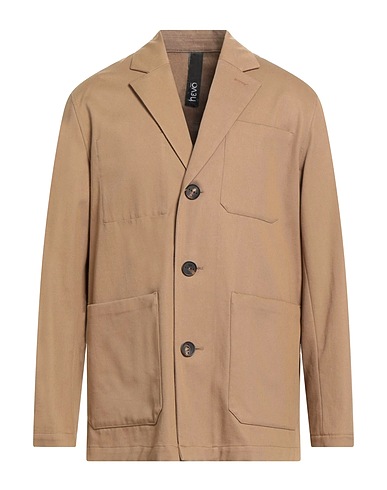 HEVÒ Blazer Camel 100% Cotton