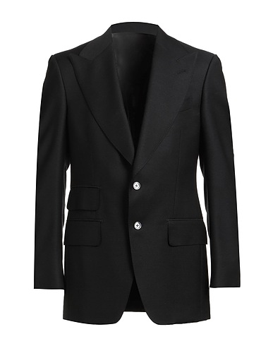 TOM FORD Пиджак Чёрный 79% Шерсть, 21% Шерсть-мохер
